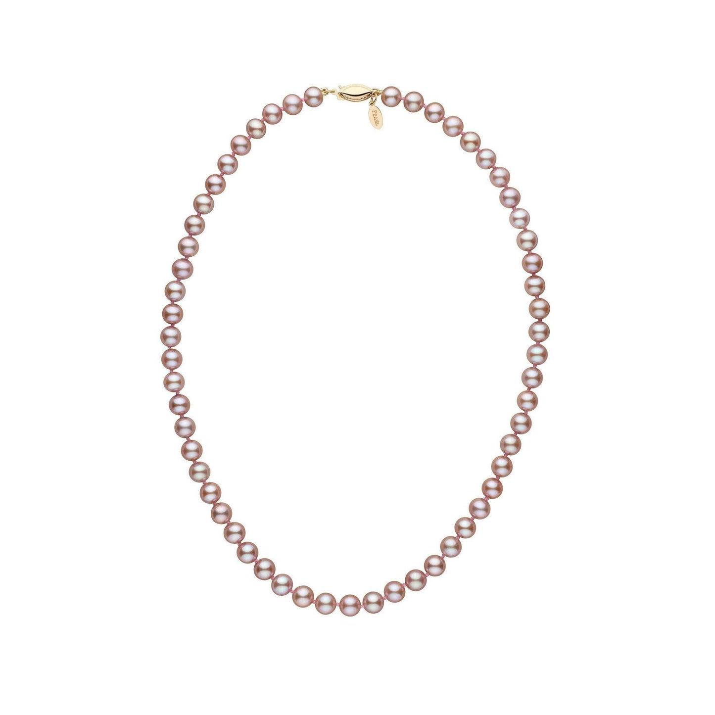 6.5-7.0 mm Lavender Freshadama Freshwater Pearl Necklace
