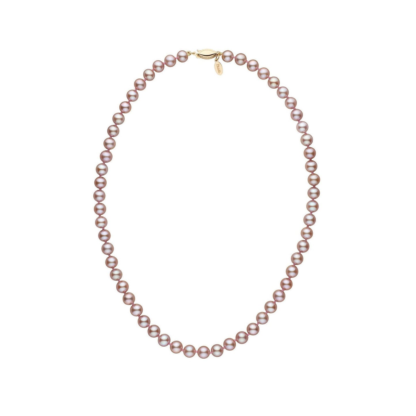 6.5-7.0 mm Lavender Freshadama Freshwater Pearl Necklace