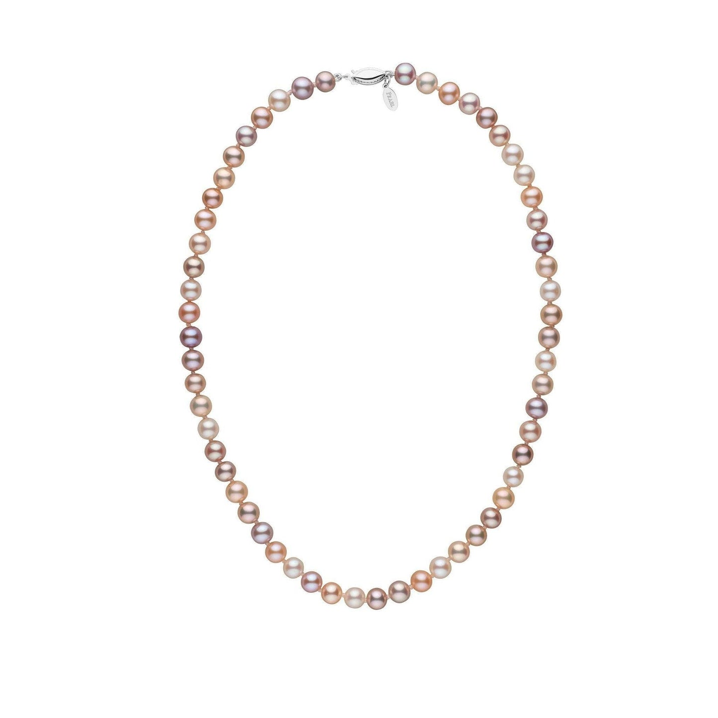 6.5-7.0 mm Multicolor Freshadama Freshwater Pearl Necklace