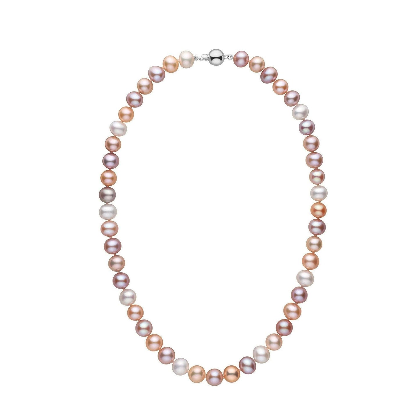 8.5-9.0 mm AA+ Multicolor Freshwater Pearl Necklace