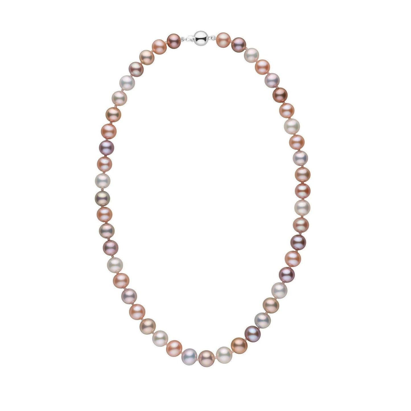 8.5-9.0 mm AAA Multicolor Freshwater Pearl Necklace