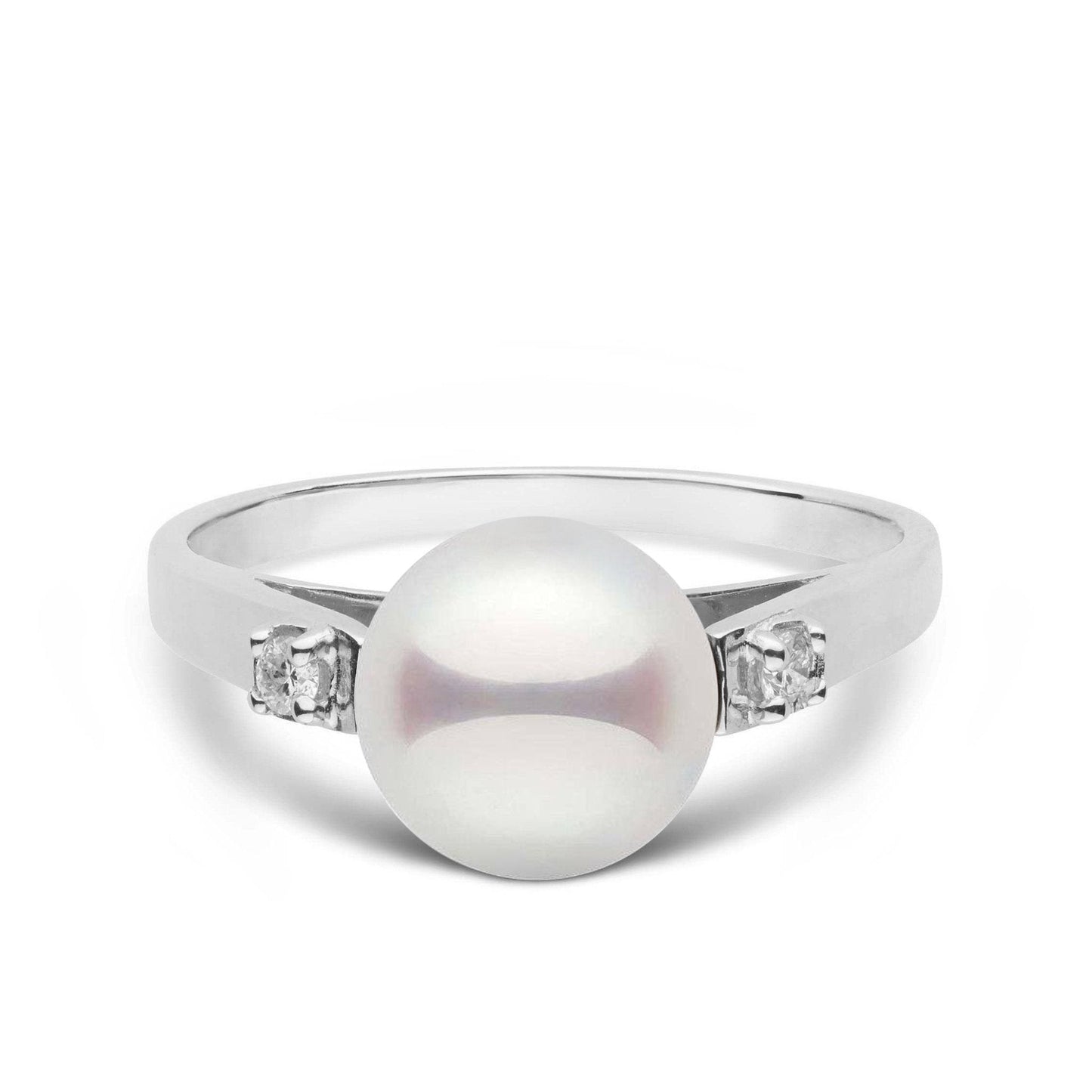 Promise Collection 9.0-9.5 mm Akoya Pearl Ring