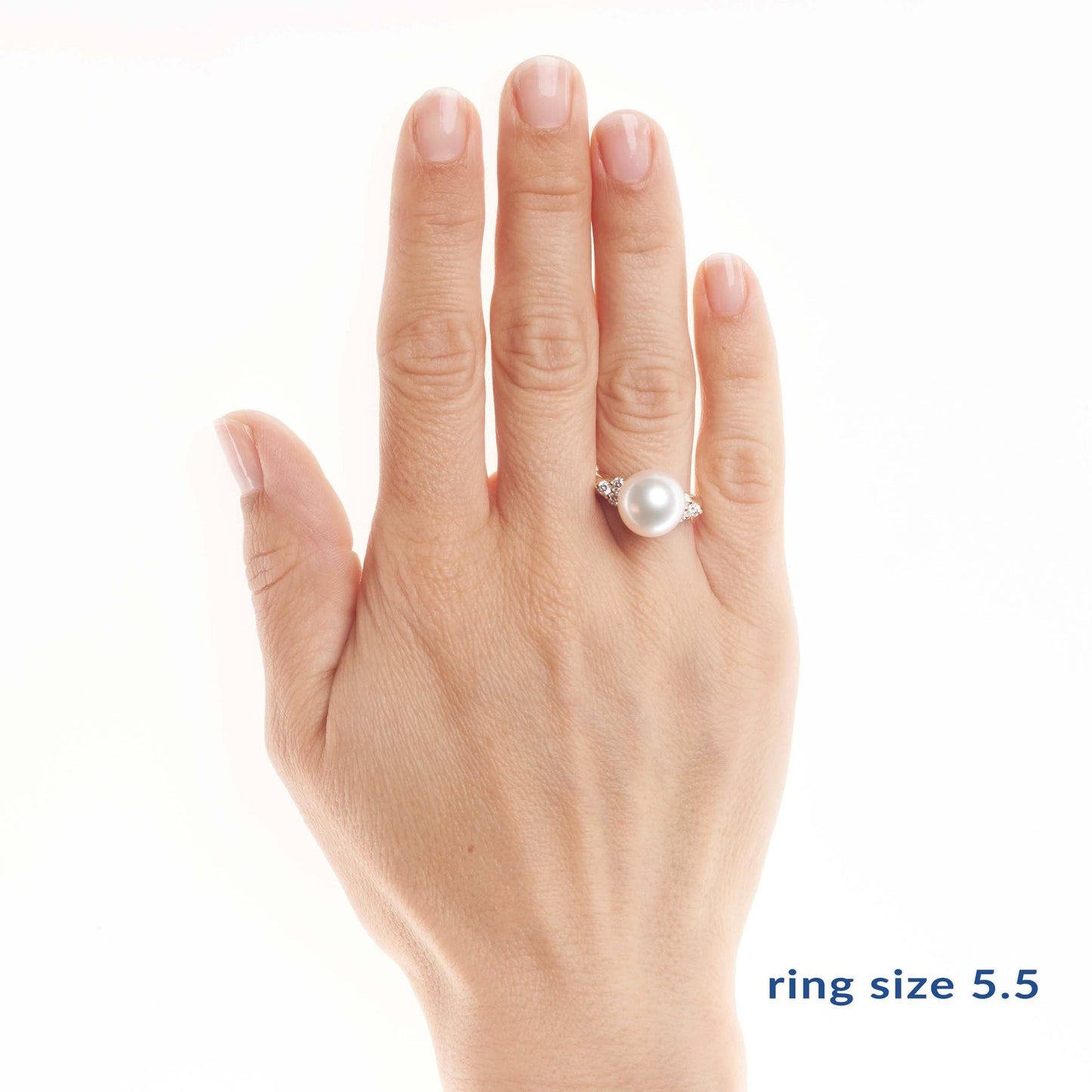 Always Collection 11.0-12.0 mm White South Sea Pearl Ring