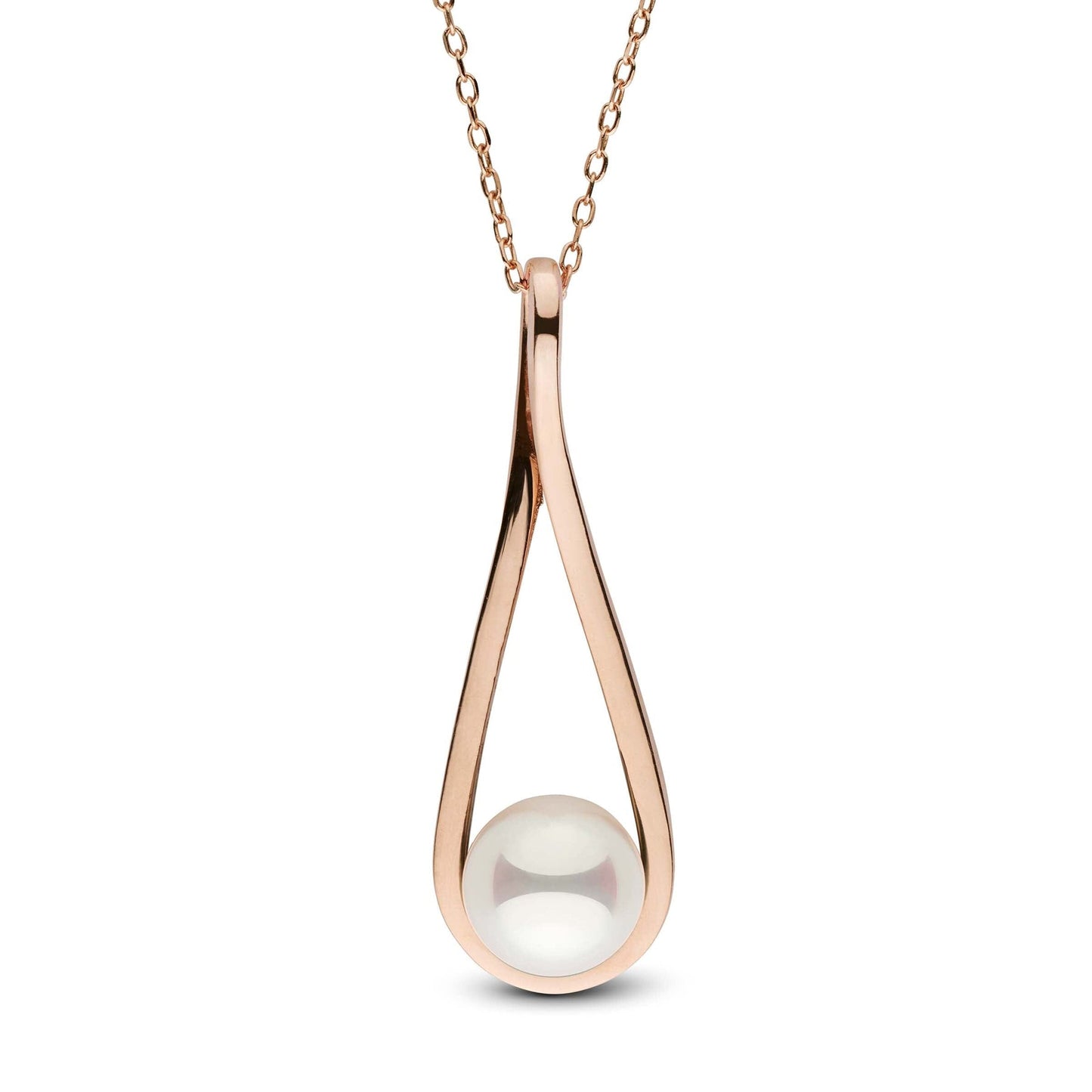 Cradle Collection 8.0-8.5 mm Akoya Pearl Pendant