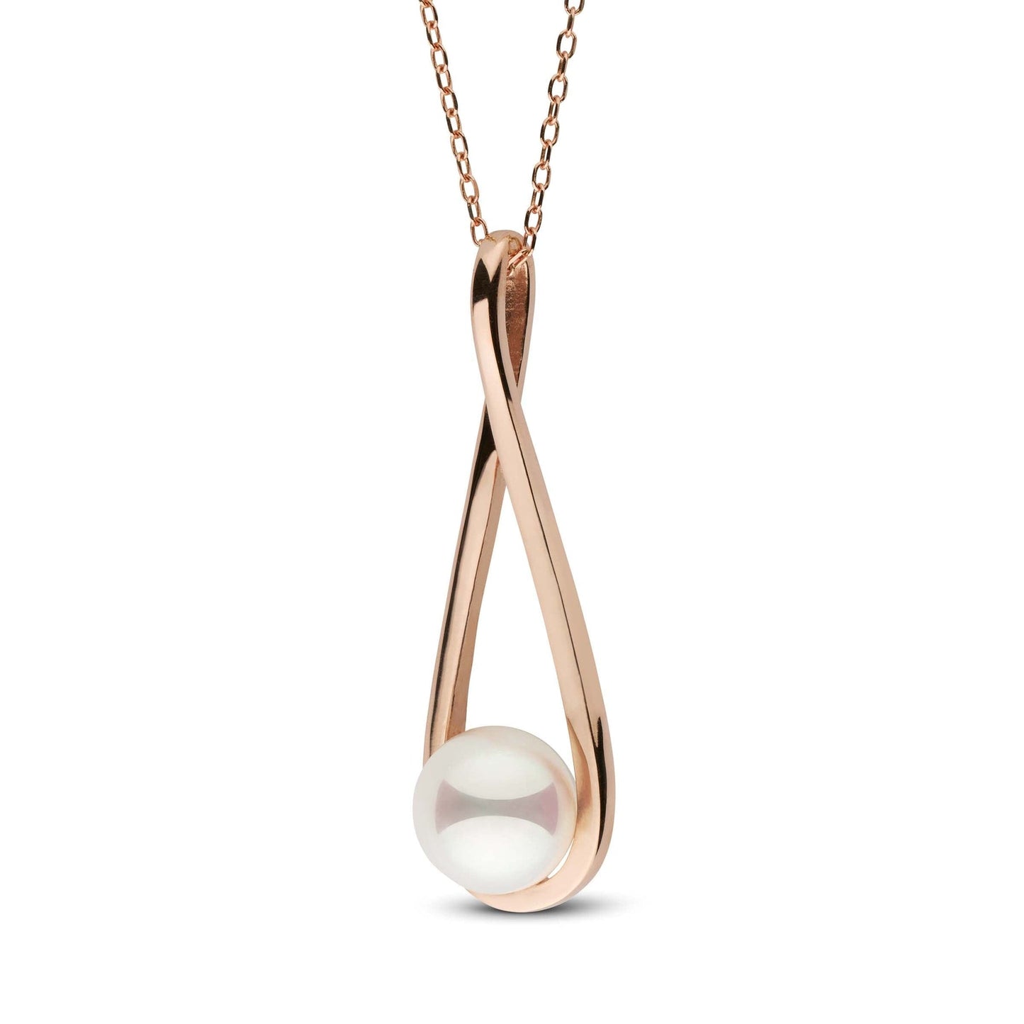 Cradle Collection 8.0-8.5 mm Akoya Pearl Pendant