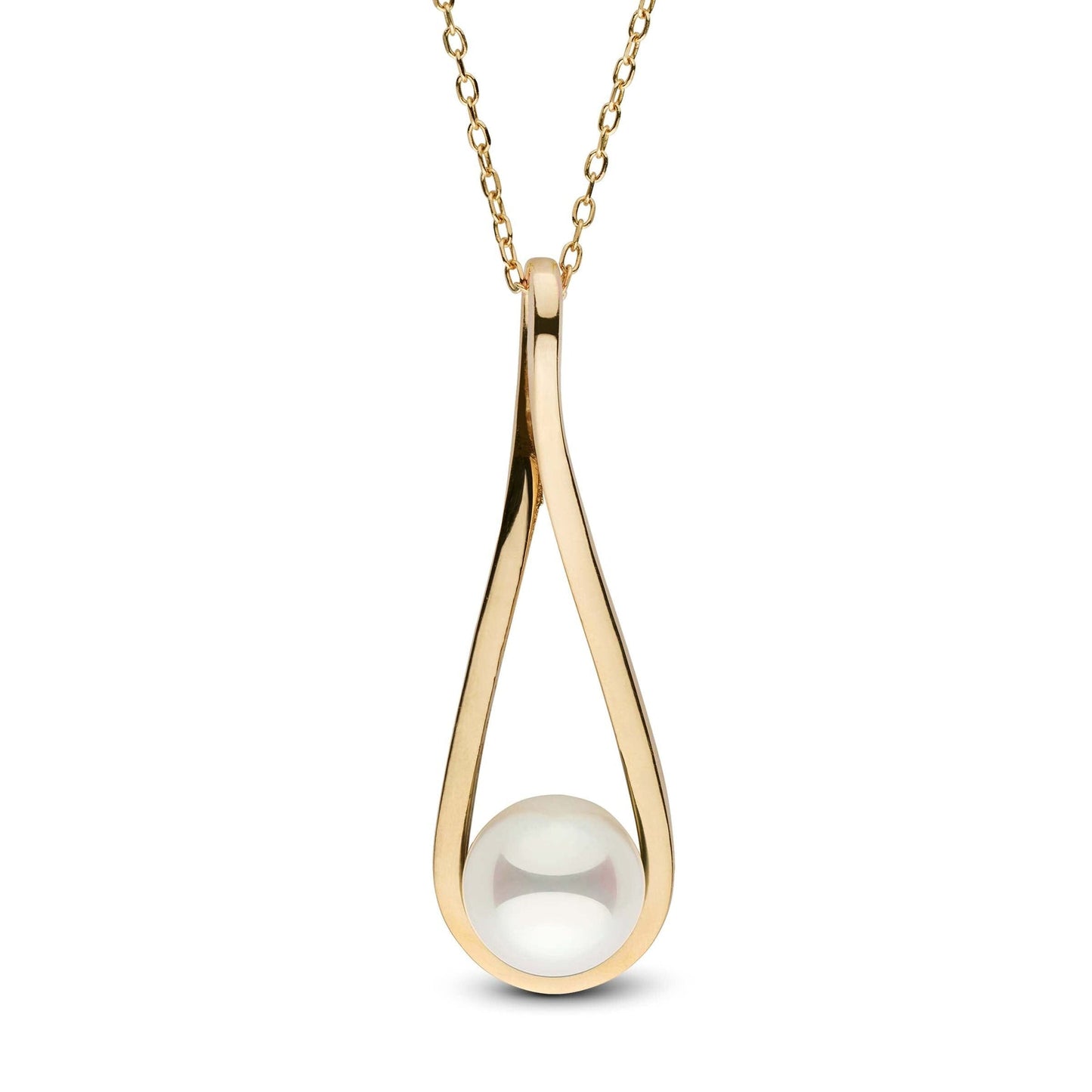 Cradle Collection 8.0-8.5 mm Akoya Pearl Pendant