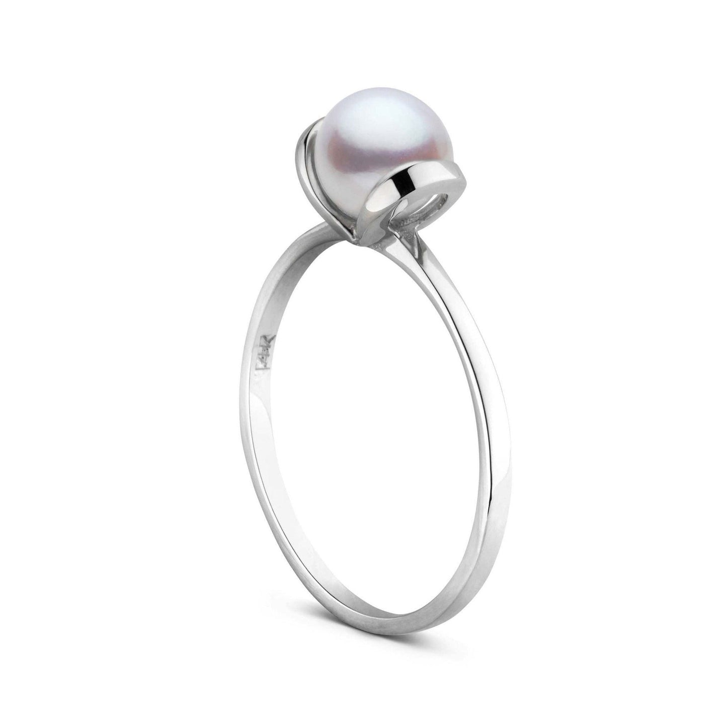 Bonita Collection 6.0-6.5 mm Akoya Pearl Ring