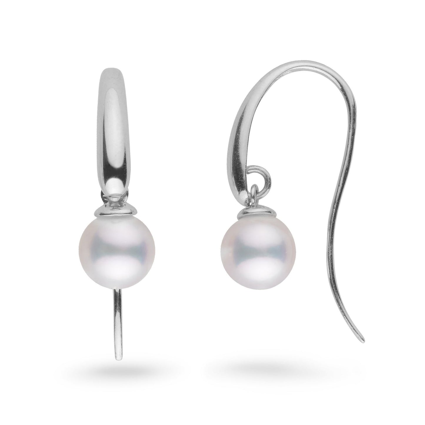 Cascade Collection 7.0-7.5 mm Akoya Pearl Earrings