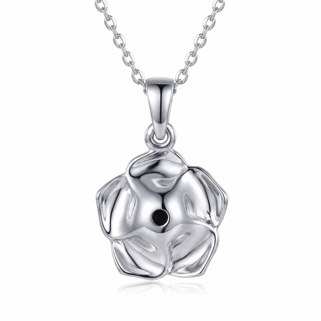 2ct Round Cut Alexandrite Necklace 14k Gold Unique 5 Prong Floral Pendant, Anniversary Gift for Women
