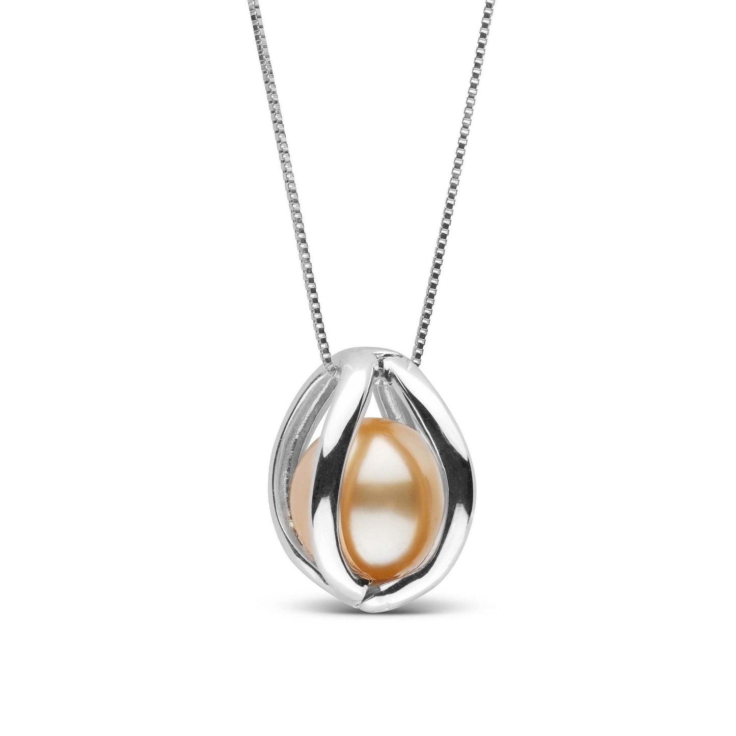 Embrace Collection 10.0-11.0 mm Golden South Sea Pearl Pendant