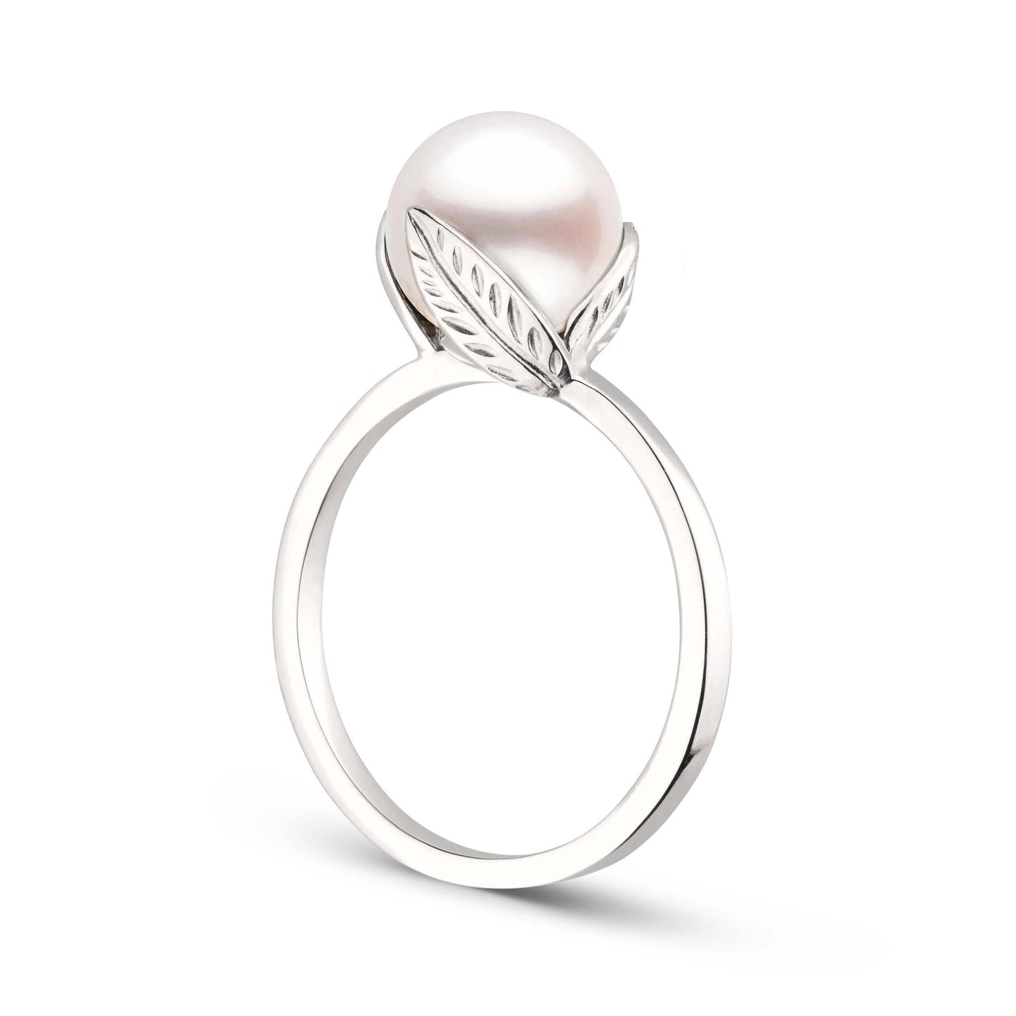 Leaf Collection 8.5-9.0 mm Freshadama Pearl Ring