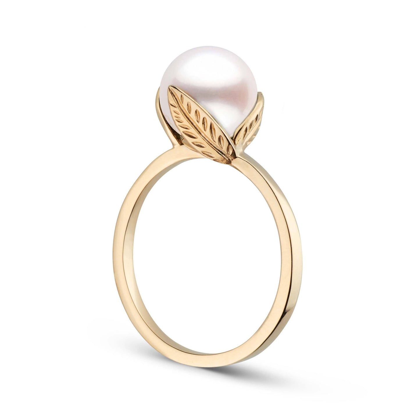 Leaf Collection 8.5-9.0 mm Freshadama Pearl Ring