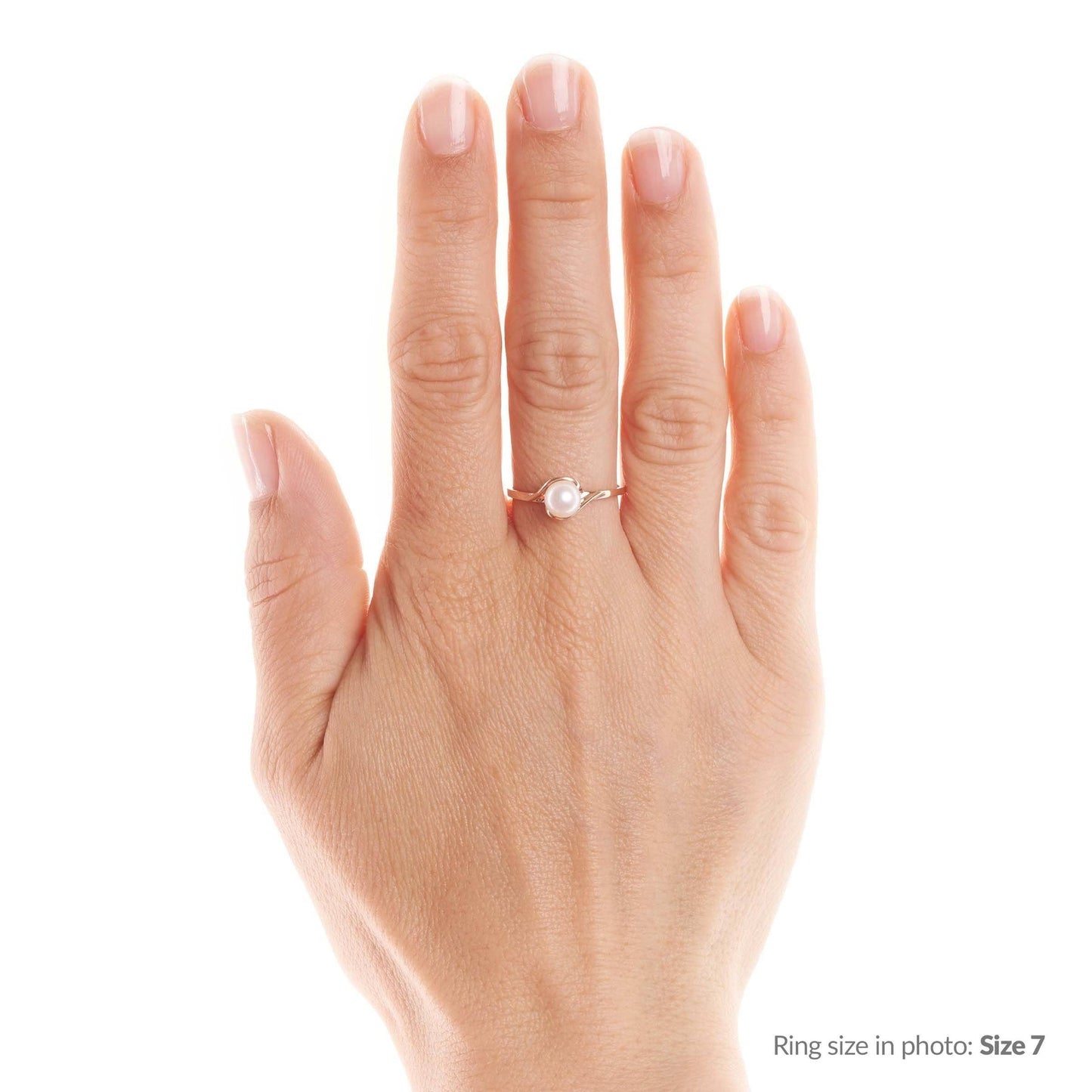 Petite Collection 6.0-6.5 mm Akoya Pearl Ring