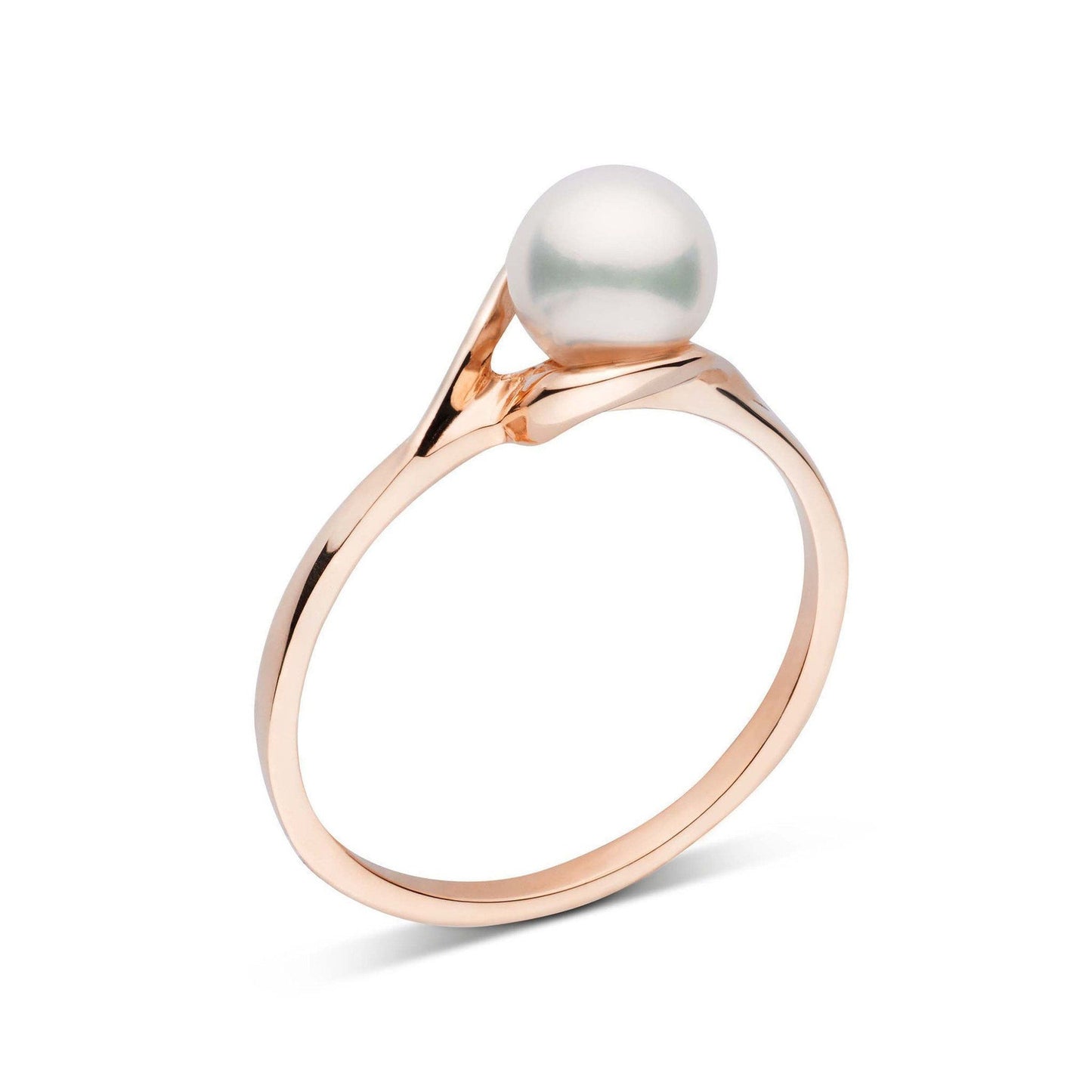 Petite Collection 6.0-6.5 mm Akoya Pearl Ring