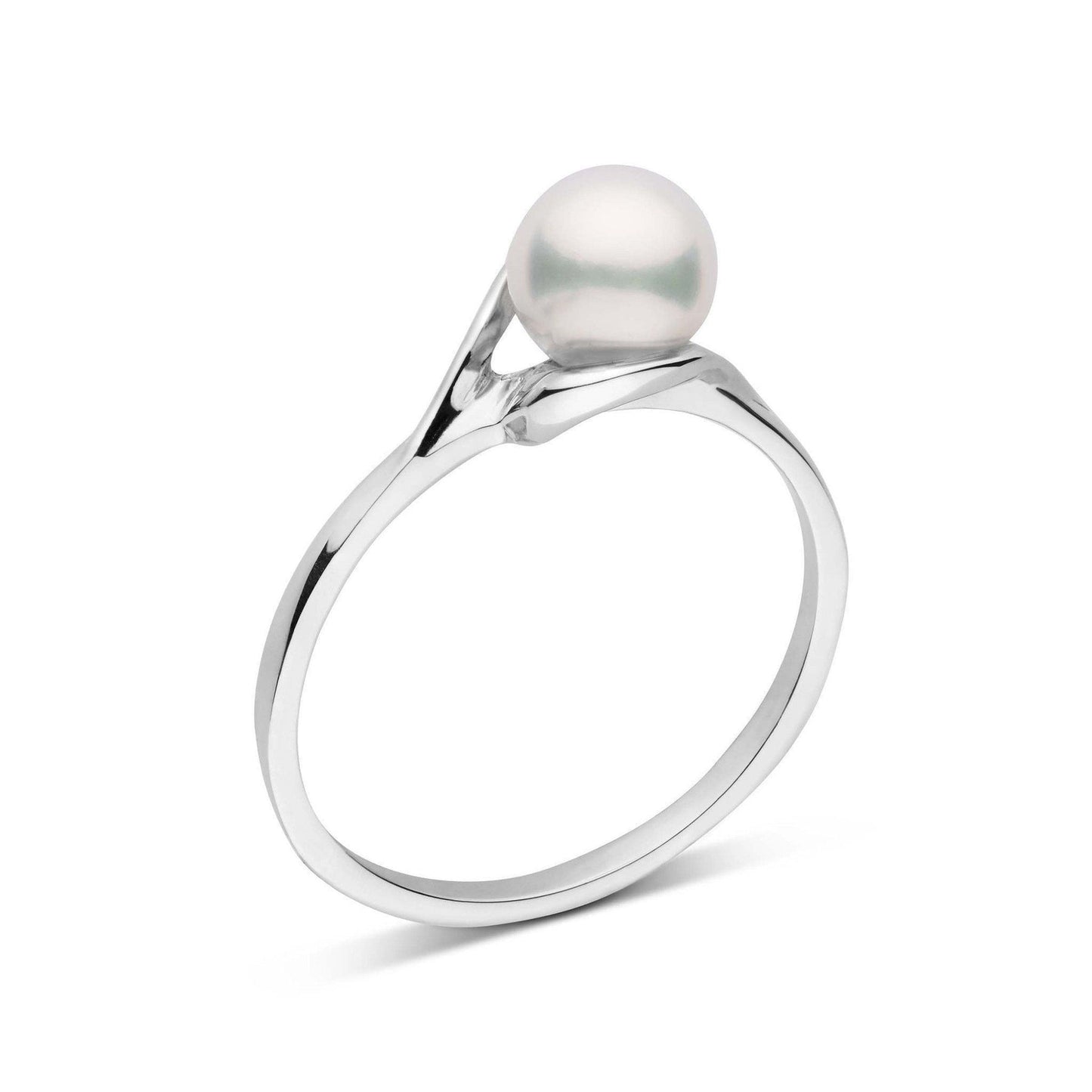Petite Collection 6.0-6.5 mm Akoya Pearl Ring