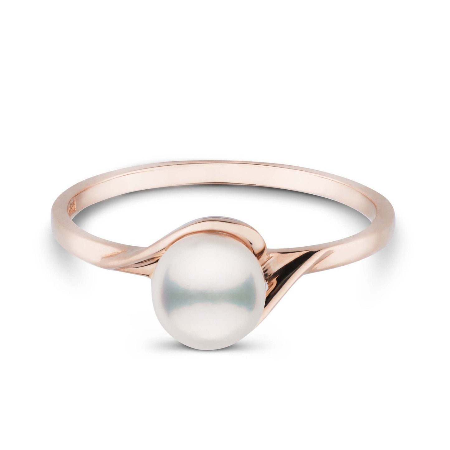 Petite Collection 6.0-6.5 mm Akoya Pearl Ring