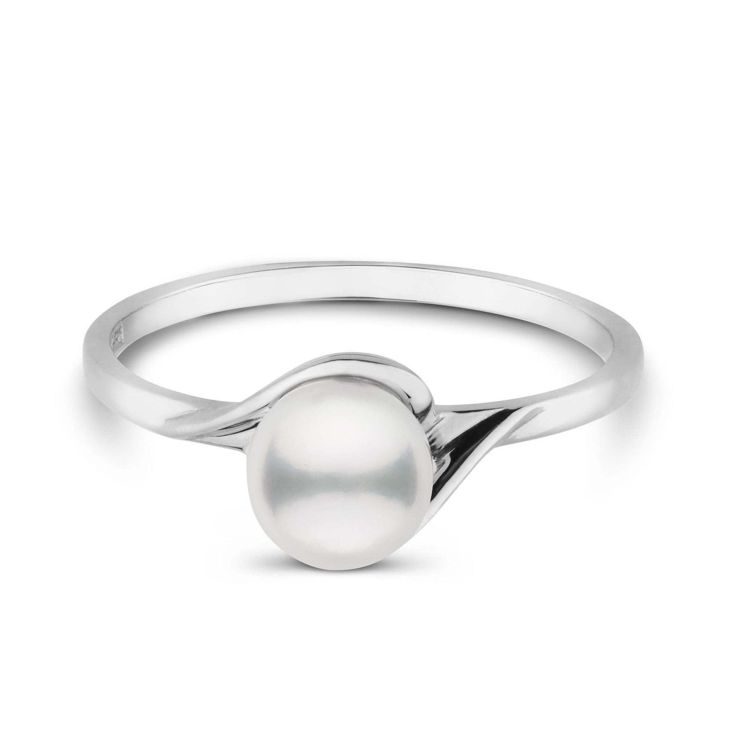 Petite Collection 6.0-6.5 mm Akoya Pearl Ring