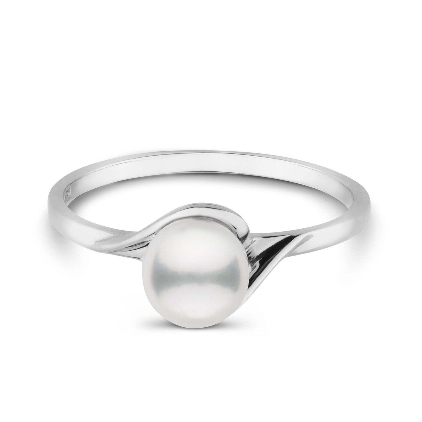 Petite Collection 6.0-6.5 mm Akoya Pearl Ring
