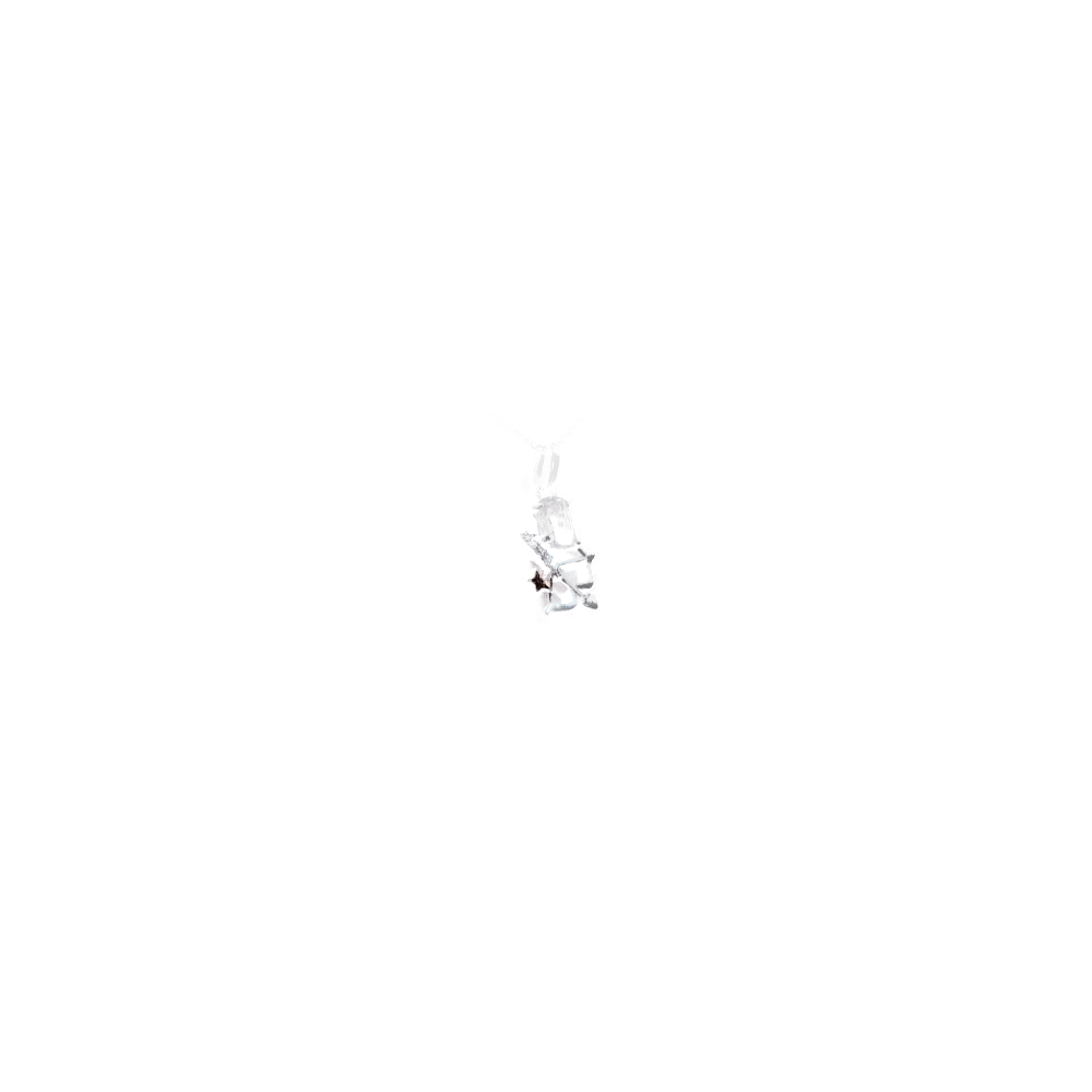 Sagittarius Bow and Arrow Pendant Necklace