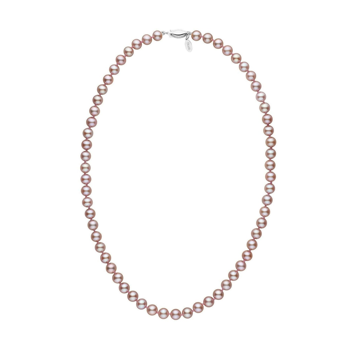 6.5-7.0 mm Lavender Freshadama Freshwater Pearl Necklace