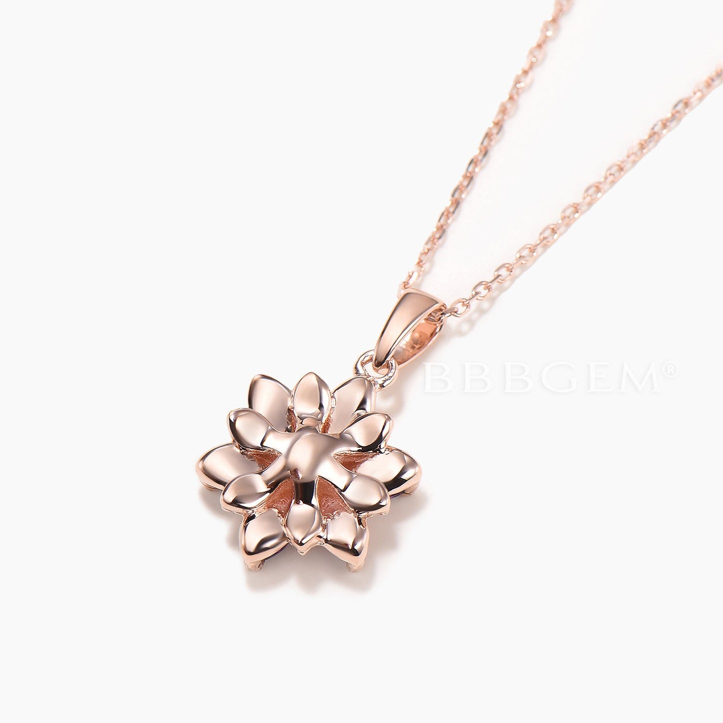 Marquise Cut Natural Amethyst Floral Necklace Moissanite Wedding Pendant