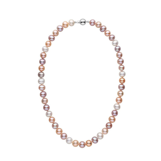 8.5-9.0 mm AA+ Multicolor Freshwater Pearl Necklace