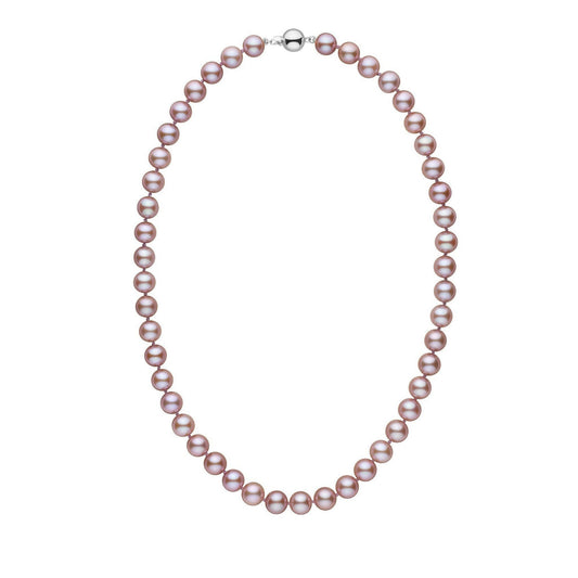 8.5-9.0 mm AAA Lavender Freshwater Pearl Necklace
