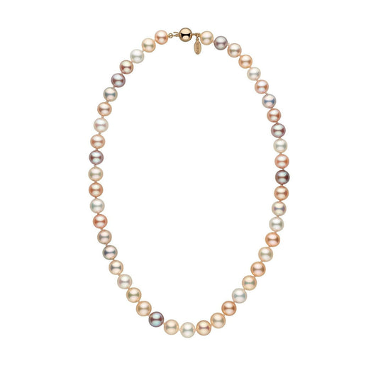 8.5-9.0 mm Multicolor Freshadama Freshwater Pearl Necklace