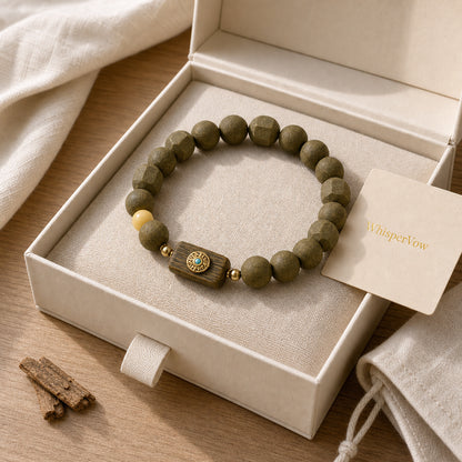 Osmanthus Scent Hexagonal Bead Bracelet gift box view