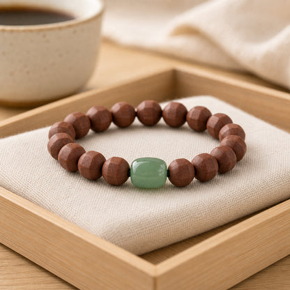 Rose Scent Hexagonal Incense Bead Bracelet for Her