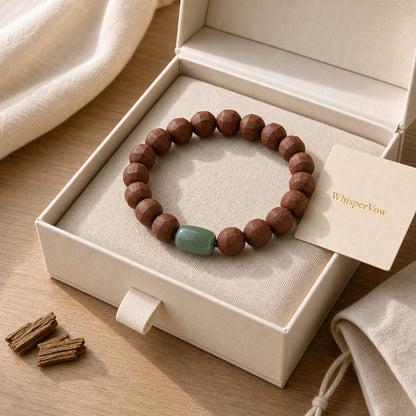 Rose Scent Hexagonal Incense Bead Bracelet for Her